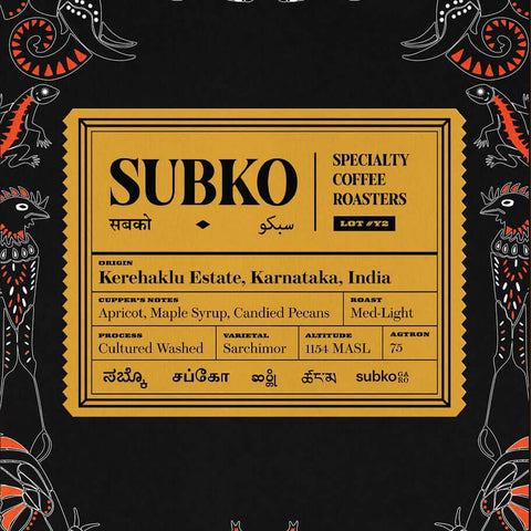 SUBKO Project Young Gun - Kerehaklu Estate Washed