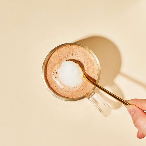 Reishi Hot Cacao Blend is a popular adaptogen that has been used for centuries to soothe stress. Paired with the magic of cacao, it's the smooth, mystic mushroom hot chocolate.