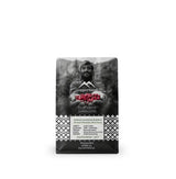 Harazi Almasar Reserve Yemeni coffee beans bag with farmer and coffee cherries by Copperwood