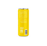 FRÍO Sparkling Mineral Water Natural Lemon 250ml can with zero calories, zero sugar and natural lemon flavour.