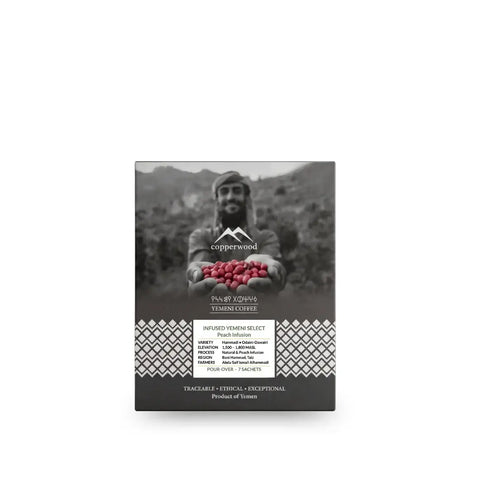 Peach Infused - Drip Bag Yemeni Coffee