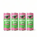 Strawberry Oat Milk Matcha Latte