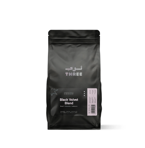 Black Velvet Blend 1 Kg espresso roast — THREE Coffee