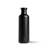 Ceramic Coated Wine Carafe - sleek black portable wine carafe with ceramic lining for temperature preservation.