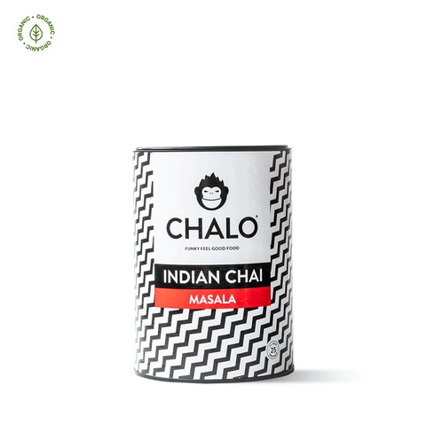 Chalo Masala Chai, authentic spicy sweet latte, vegan street-style tea