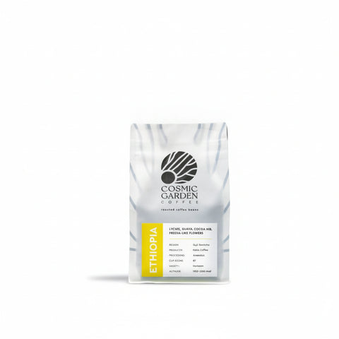 Cosmic Garden Coffee Ethiopia Anaerobic single-origin Guji coffee beans, 250g bag