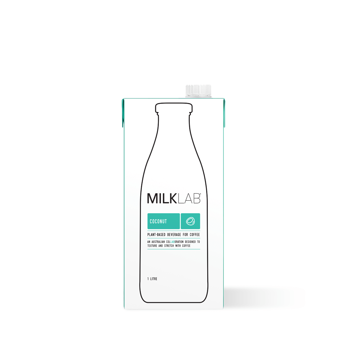 Coconut Milk from MILKLAB in a 1-liter carton, perfect for creamy coffee drinks and coconut flavor.