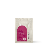 Colombia Cereza Hidden Alchemy Single Origin Specialty Coffee packaging with vibrant design.