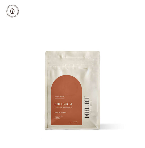 Colombia Finca La Esperanza by Intellect Coffee medium roasted specialty coffee bag