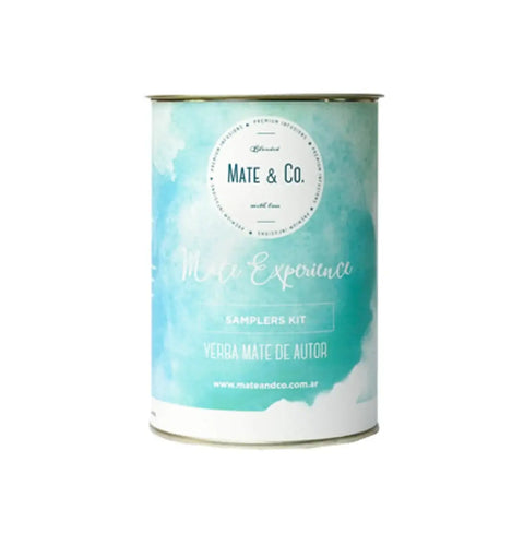 Mate & Co Lata Mate Experience Organic Yerba Mate Blend Premium Samplers Kit - Despalada No Stems, 280 g