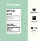 Meet our limited edition, kiddo-approved, maca-powered mint hot chocolate. Rich dark cocoa is paired with mint for an elevated hot chocolate with a refreshing holiday finish.