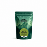 Patagonia Mate Herbal Premium Yerba Mate pouch with herbal blend packaging and mountain design
