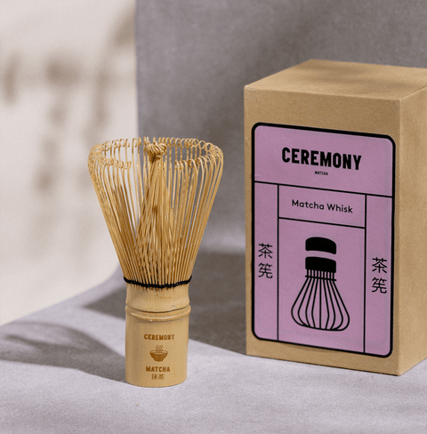 Ceramic Naoshi Whisk Holder for Matcha Chasen | Matcha Whisk Drying Stand