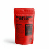 Cordyceps Mushroom Powder red supplement pouch for natural energy and workout support