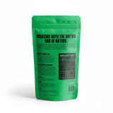 Turkey Tail Mushroom Powder green pouch supplement package for gut health and microbiome support