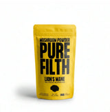 Lion's Mane Mushroom Powder by PURE FILTH, focus mushroom supplement for cognitive support and memory recall