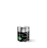 Pure Zen Premium Organic Japanese Matcha Green Tea Powder in a sleek black container, sourced from Kyoto.