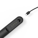 Subminimal NanoFoamer V2 Lithium rechargeable milk foamer charging with LED indicators.