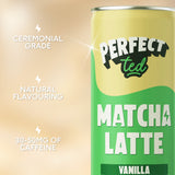 PerfectTed Vanilla Oat Matcha Latte caffeine content per can